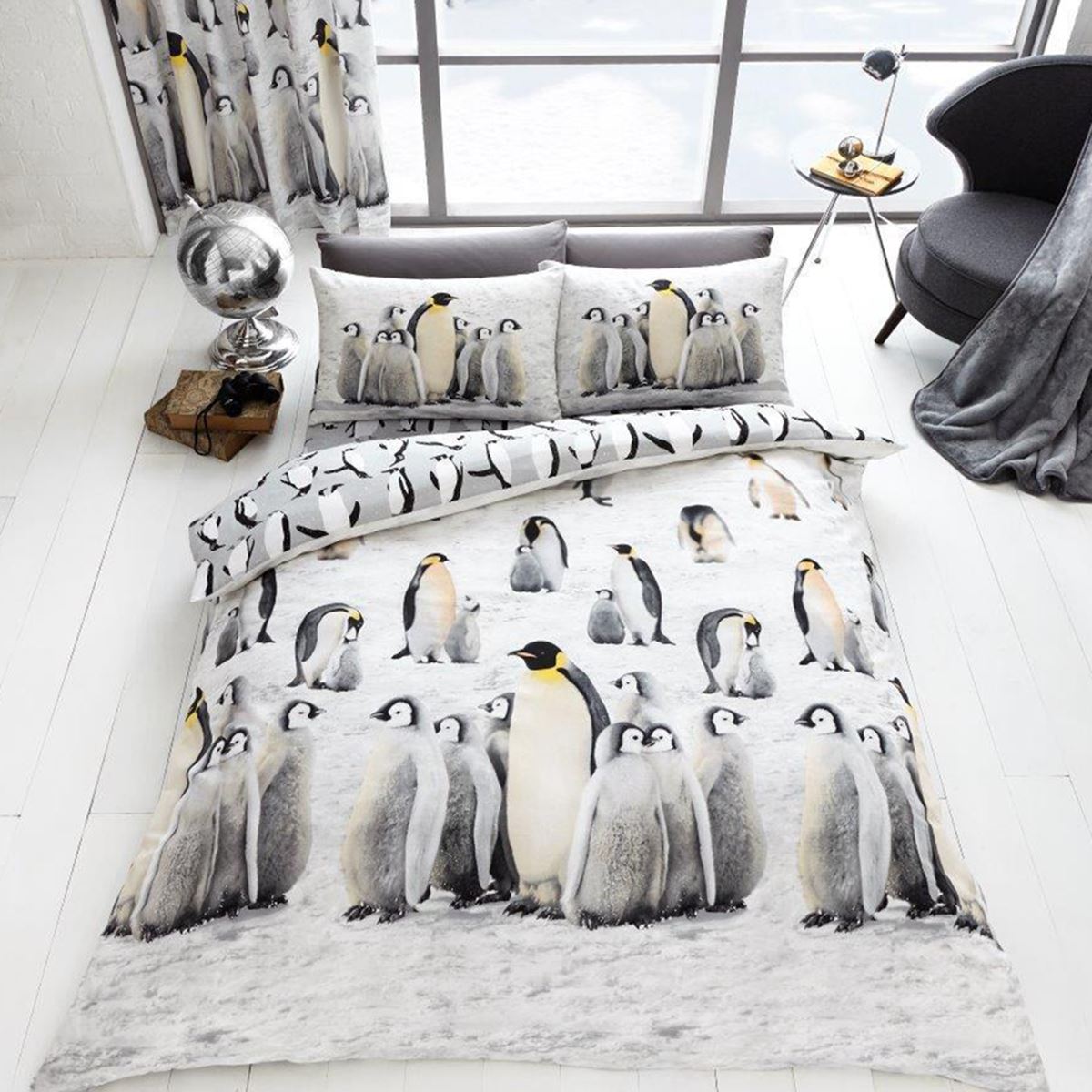 PHOTO PRINT ANIMAL DUVET COVERS SINGLE, DOUBLE & KING HORSES, LEOPARD