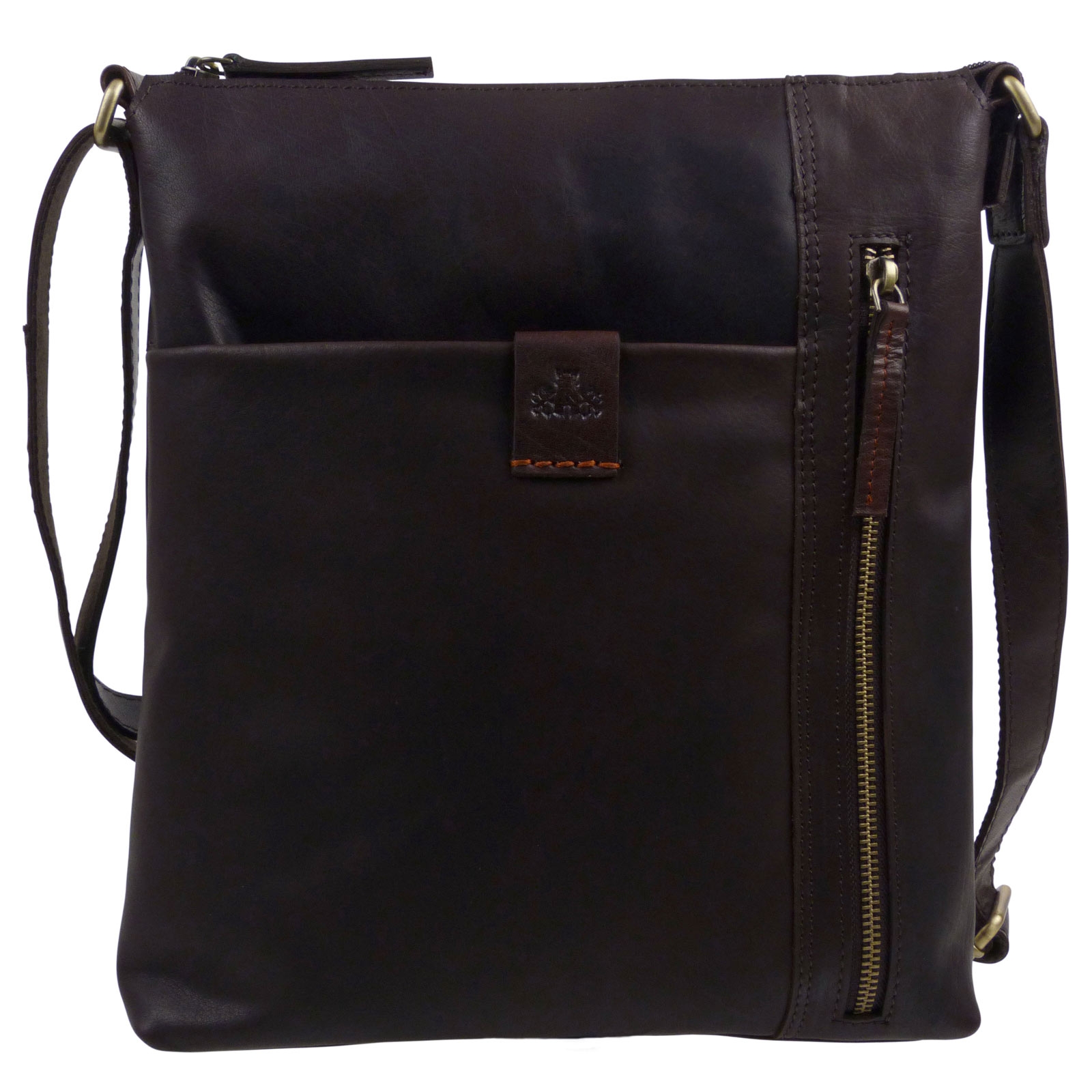 Rowallan of Scotland Mens Leather Messenger Bag Espana Collection eBay