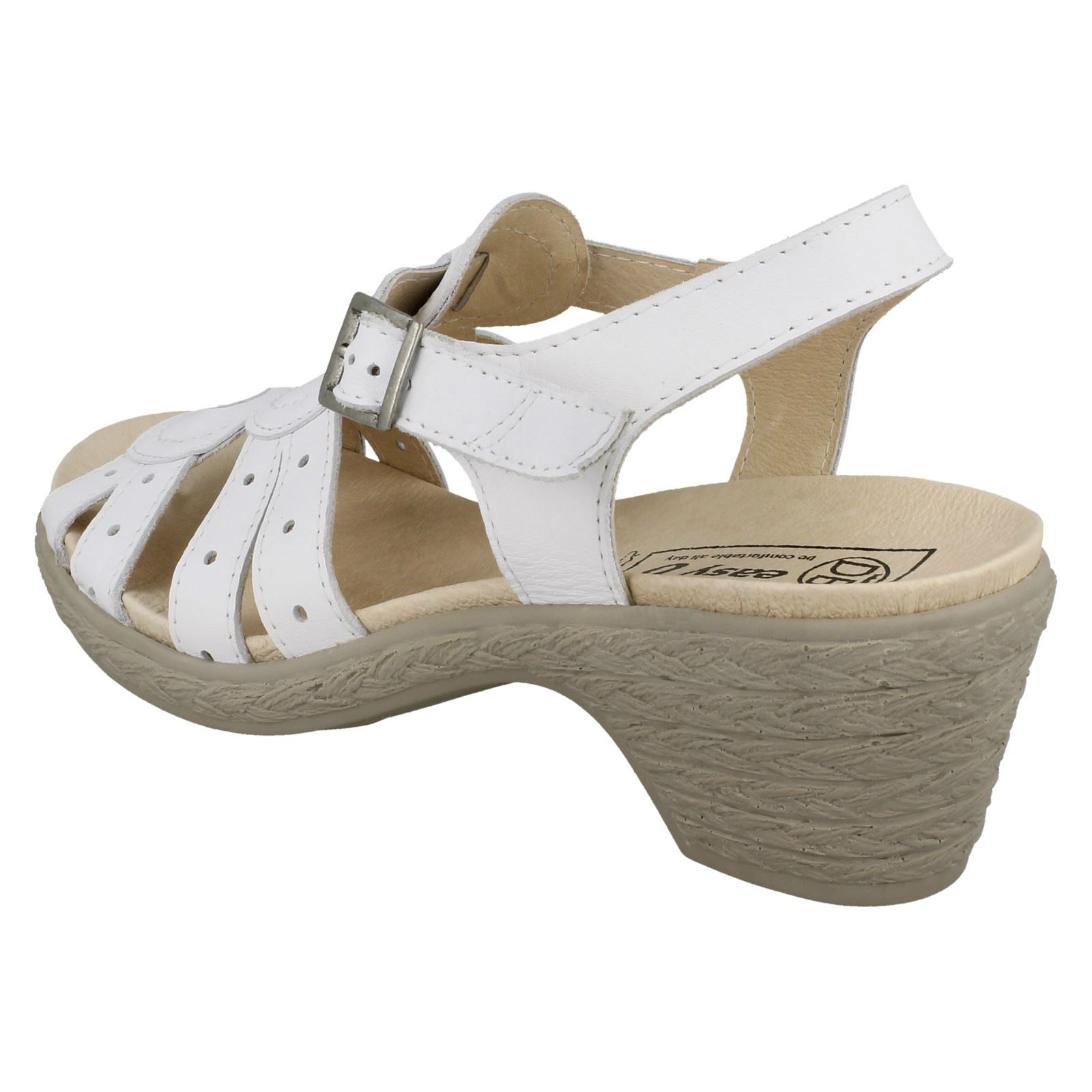 Damen Easy B Weite Passform Passform Passform Absatz Sandalen 'Tamsin' 193c74 Damen Easy B Weite Passform Passform Passform Absatz Sandalen 'Tamsin' 193c74