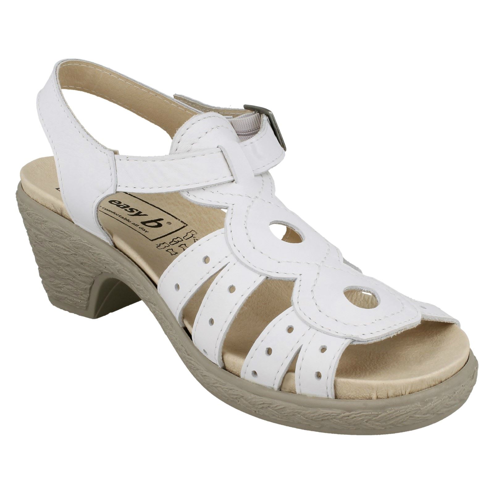 Damen Easy B Weite Passform Passform Passform Absatz Sandalen 'Tamsin' 193c74 Damen Easy B Weite Passform Passform Passform Absatz Sandalen 'Tamsin' 193c74