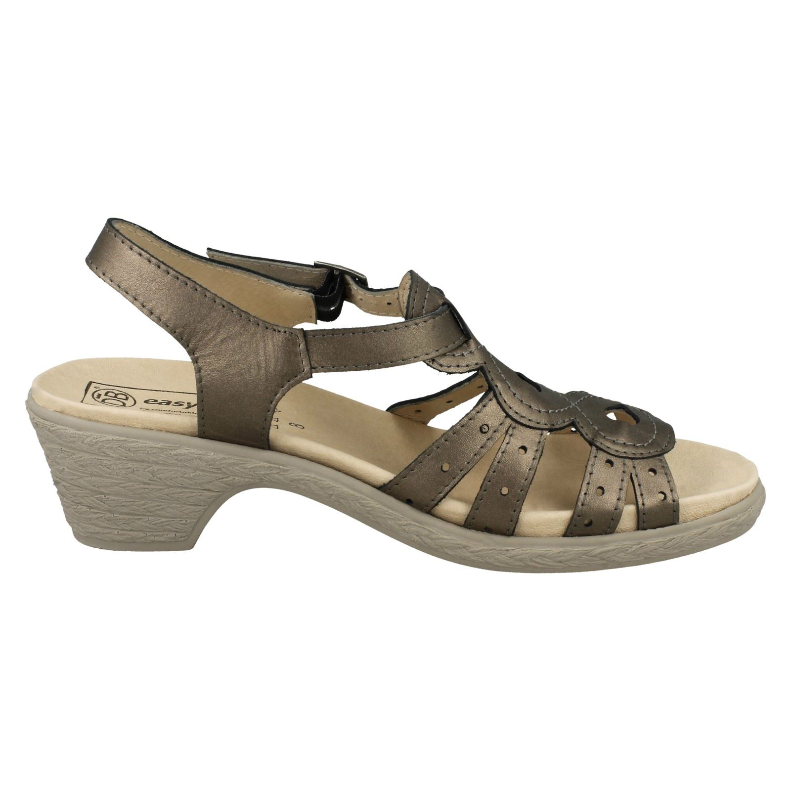 Damen Easy B Weite Passform Passform Passform Absatz Sandalen 'Tamsin' 193c74 Damen Easy B Weite Passform Passform Passform Absatz Sandalen 'Tamsin' 193c74
