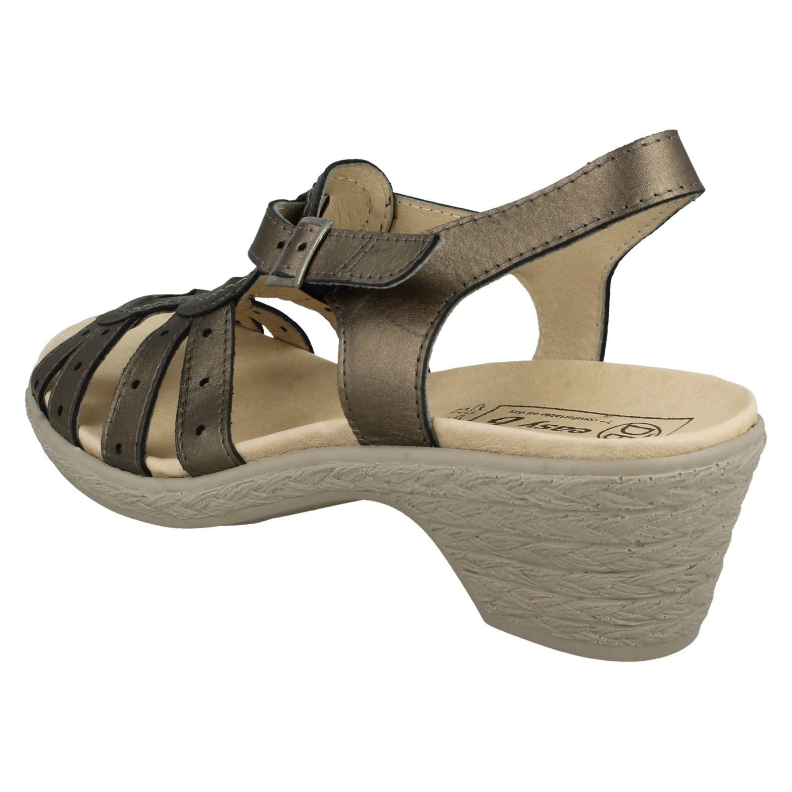 Damen Easy B Weite Passform Passform Passform Absatz Sandalen 'Tamsin' 193c74 Damen Easy B Weite Passform Passform Passform Absatz Sandalen 'Tamsin' 193c74
