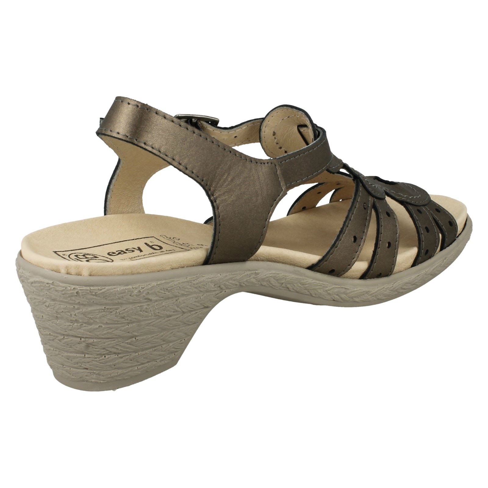Damen Easy B Weite Passform Passform Passform Absatz Sandalen 'Tamsin' 193c74 Damen Easy B Weite Passform Passform Passform Absatz Sandalen 'Tamsin' 193c74