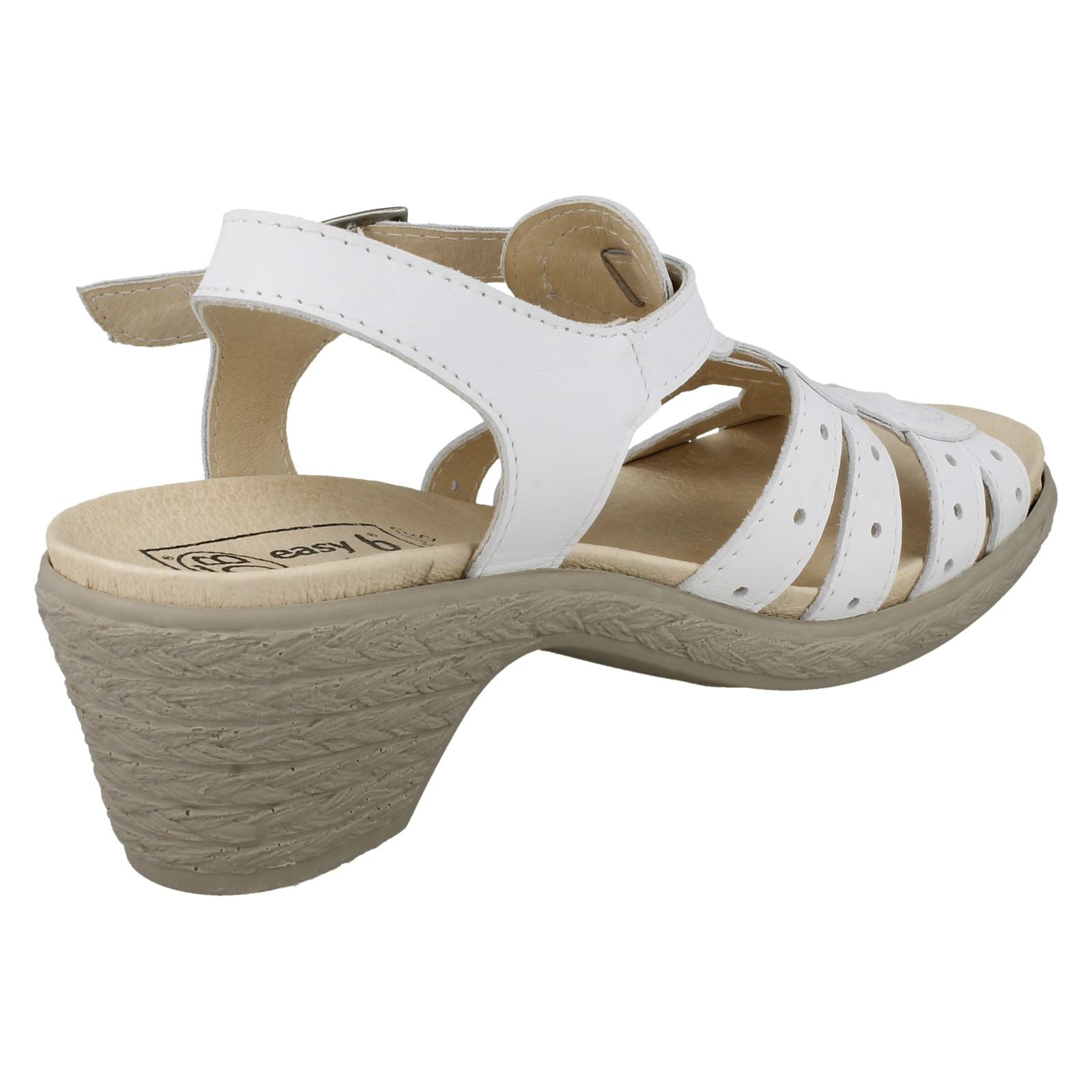 Damen Easy B Weite Passform Passform Passform Absatz Sandalen 'Tamsin' 193c74 Damen Easy B Weite Passform Passform Passform Absatz Sandalen 'Tamsin' 193c74