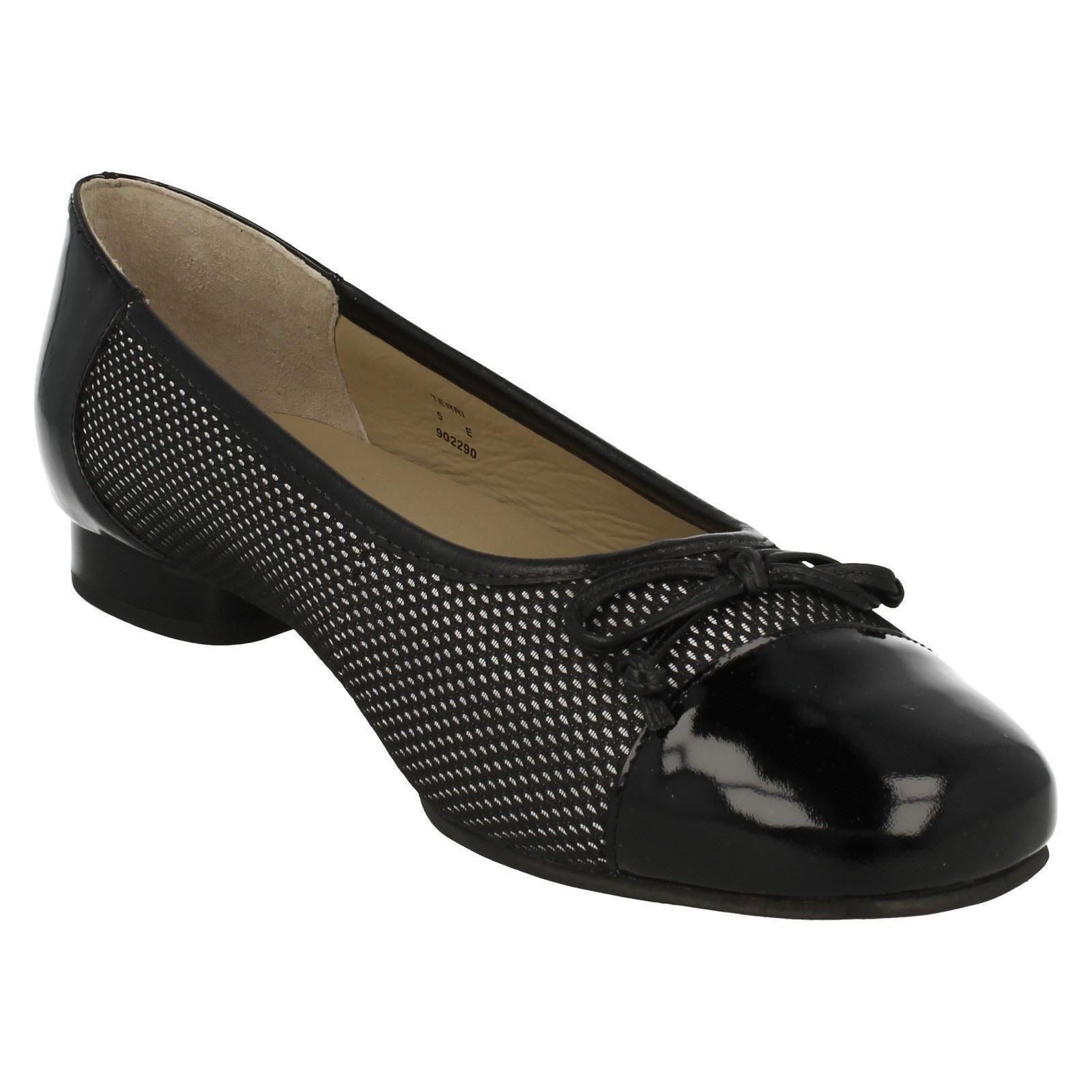 Ladies Equity Wide Fitting Ballet Style Shoes 'Terri' eBay