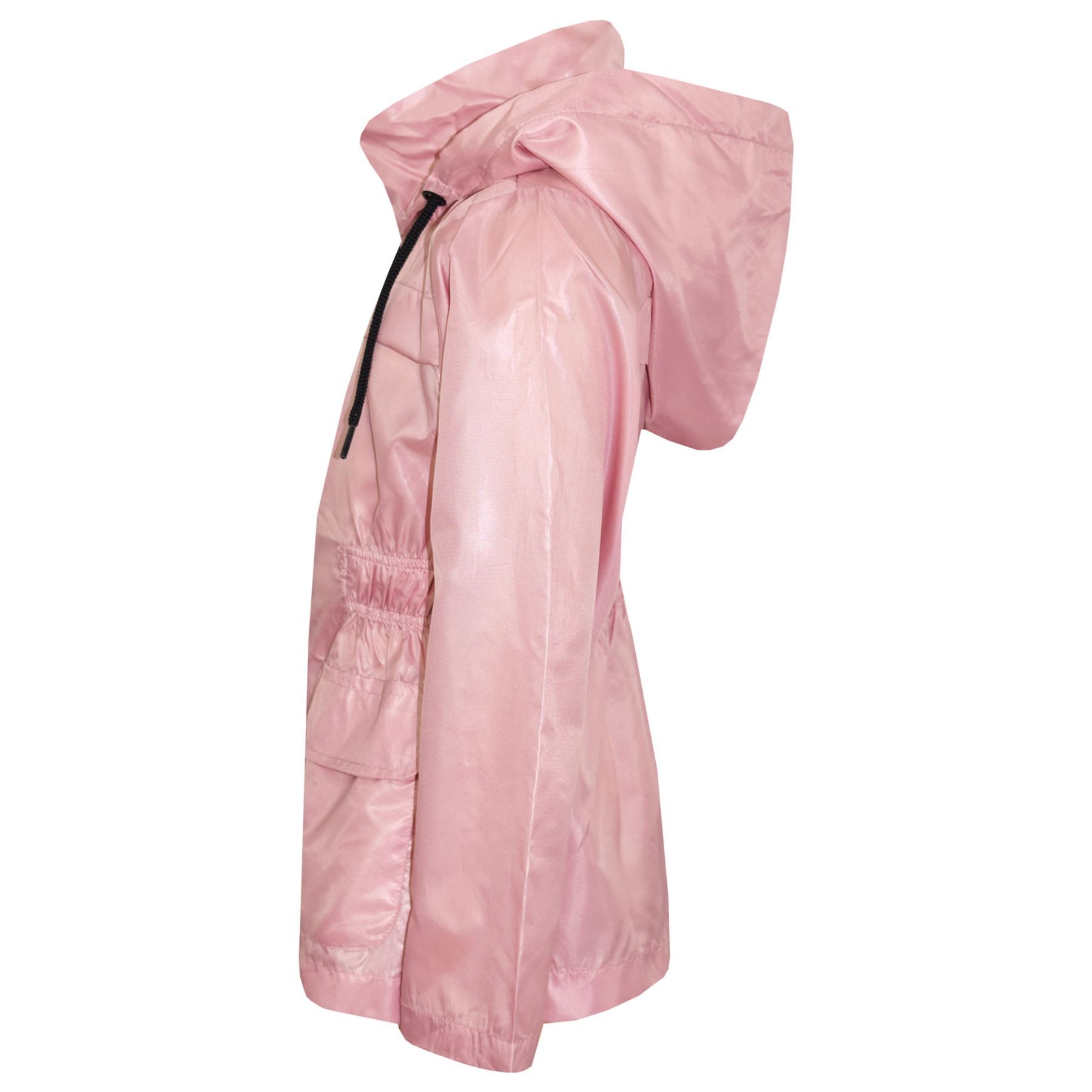 baby pink rain jacket