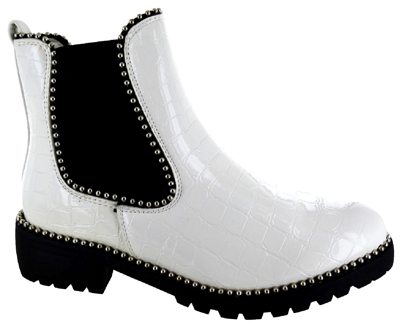 flat croc boots