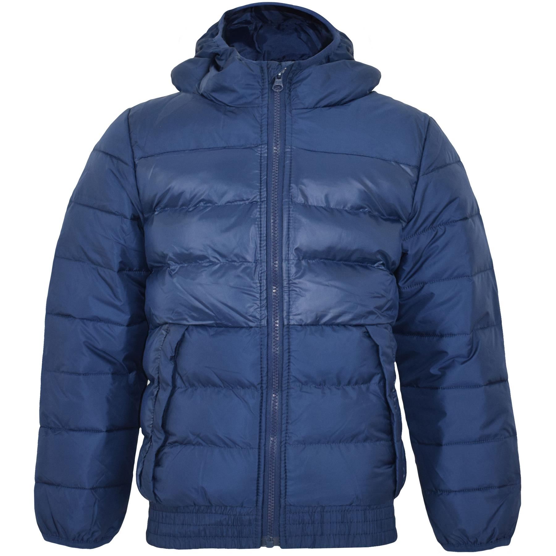 Bambini Ragazzi Moda Imbottito Scuola Casual Giacca Bolle Inverno Wear 5-13 Anni