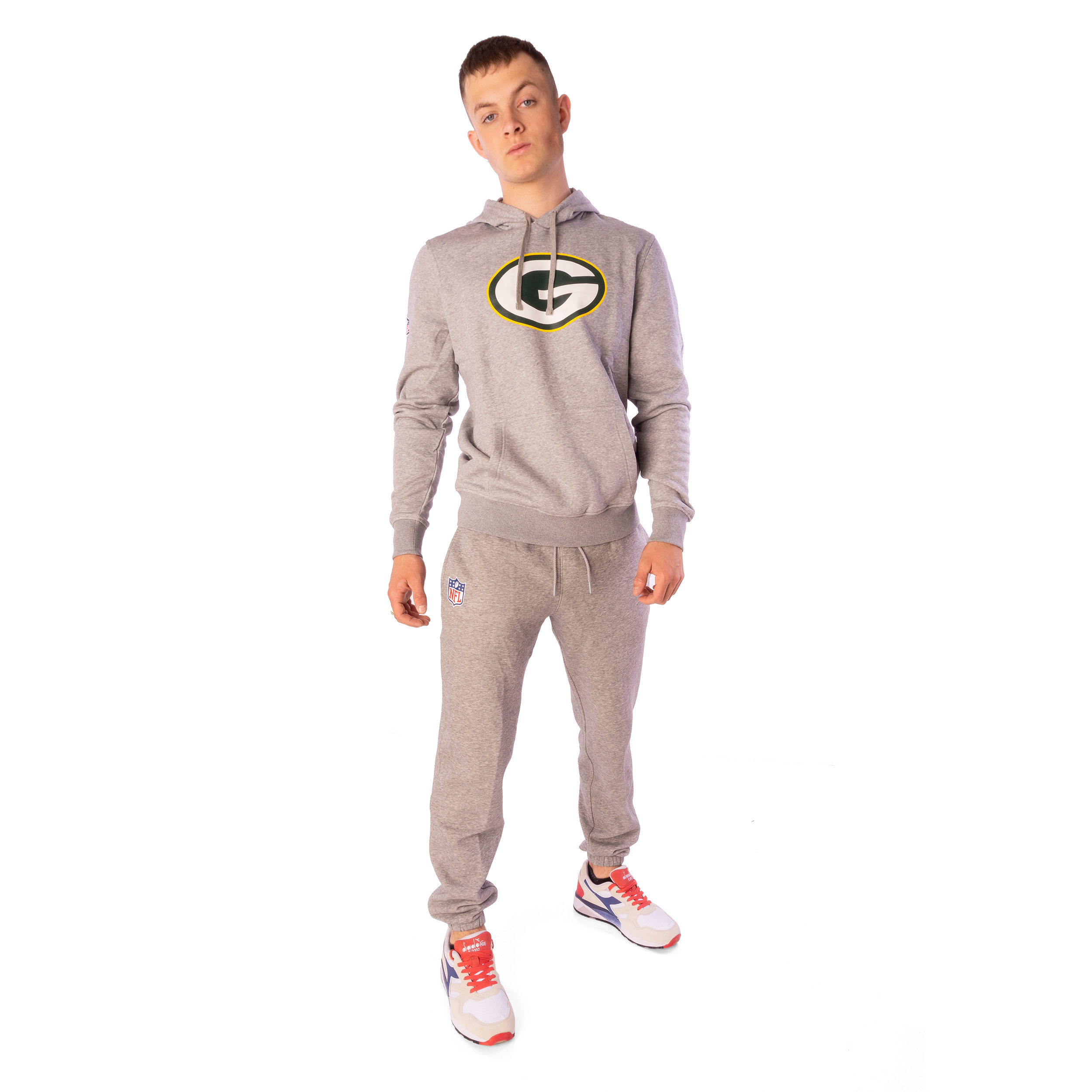 NEW ERA FELPA con Cappuccio E Jogging - Completo Tuta da NFL Football 10418  EUR 107,54 - PicClick IT
