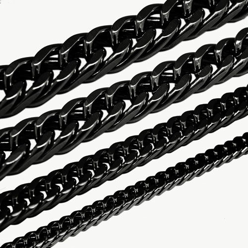 acier inox Collier Gourmette 2,5mm U.3,5mm au choix 42cm jusqu'à 90cm chaîne en acier inox Collier Gourmette 2,5mm U.3,5mm au choix 42cm jusqu'à 90cm chaîne en