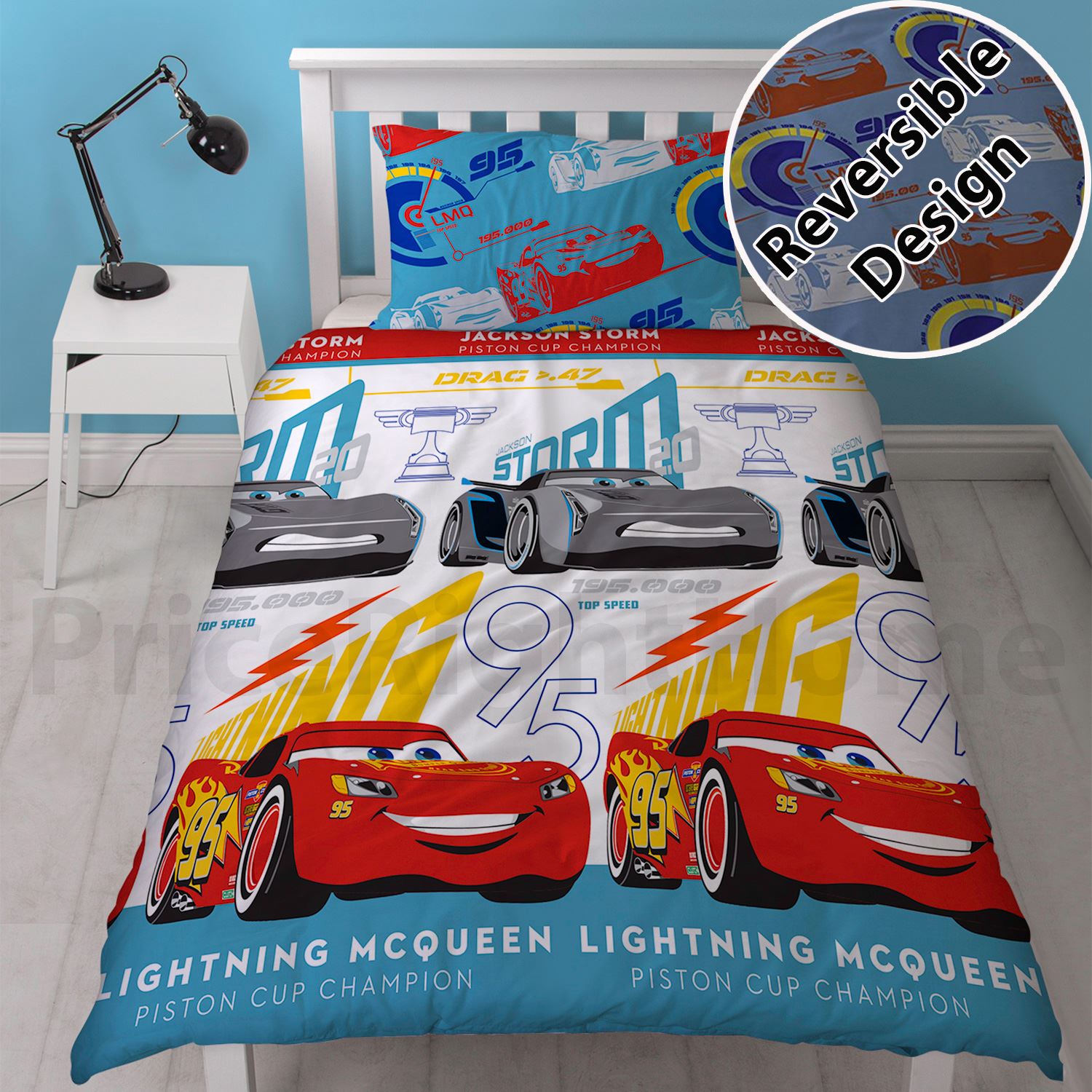 Disney Cars 3 Lightning Curtains