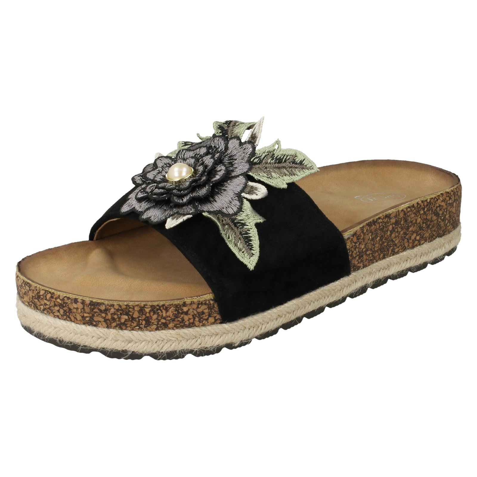 Fiore Bordo Sabot donna