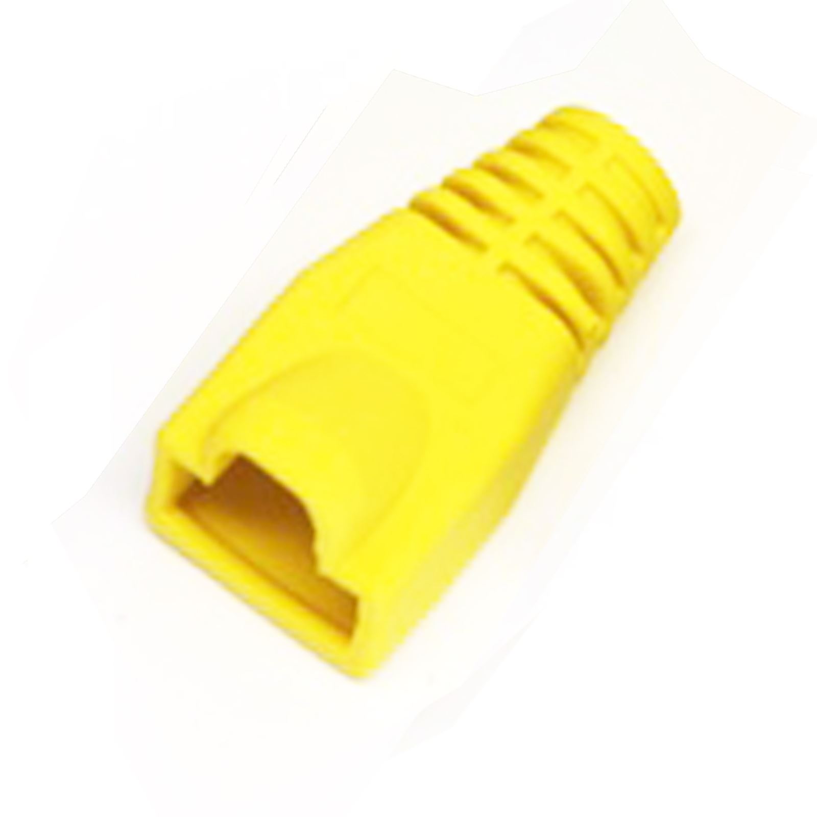 6.5mm RJ45 Coffre 20pk. 'Réseau' Connecteur Noir Éthernet Relief - Picture 12 of 12