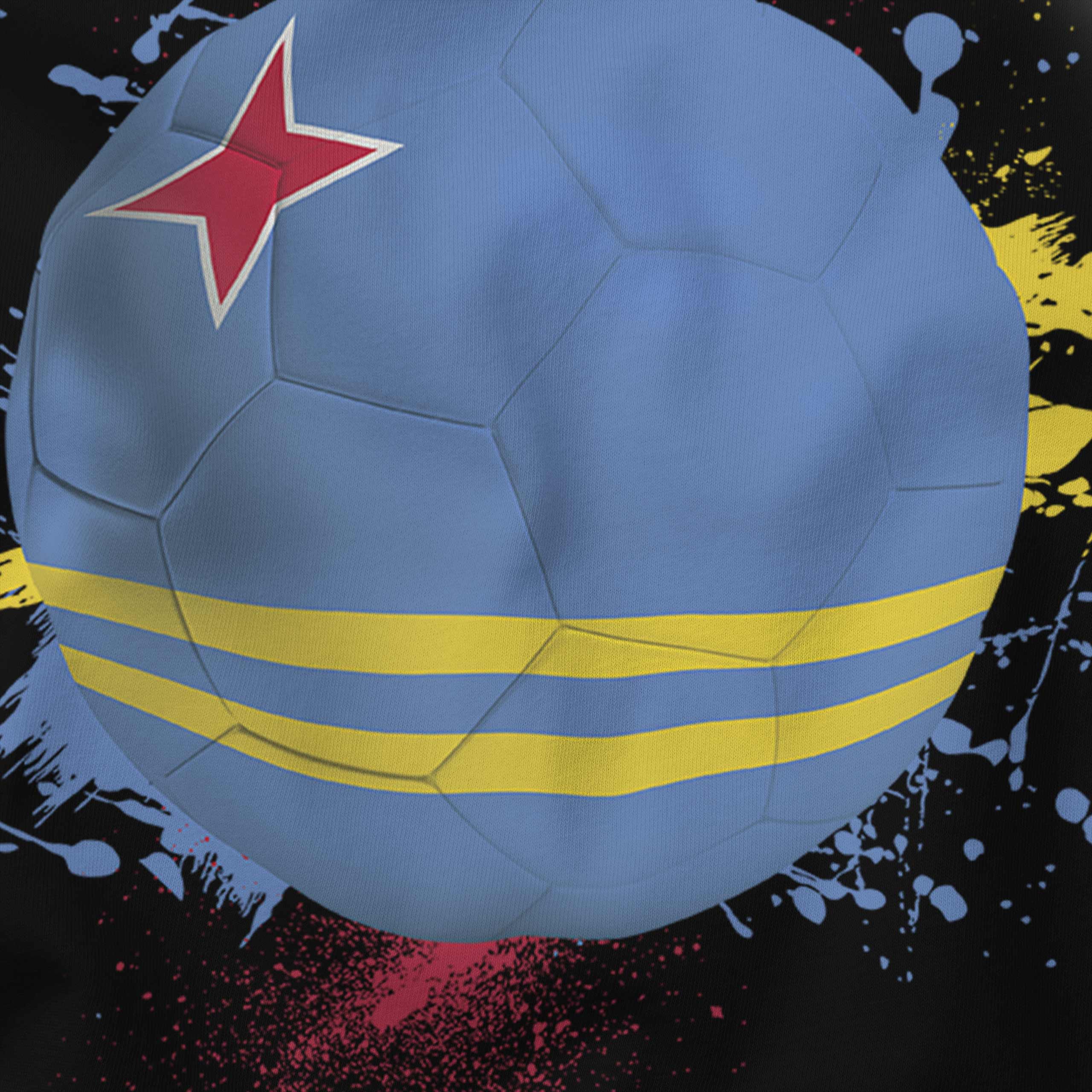 Aruba Football Hommes T-Shirt Cadeau Coupe Du Monde Sport - Picture 9 of 21