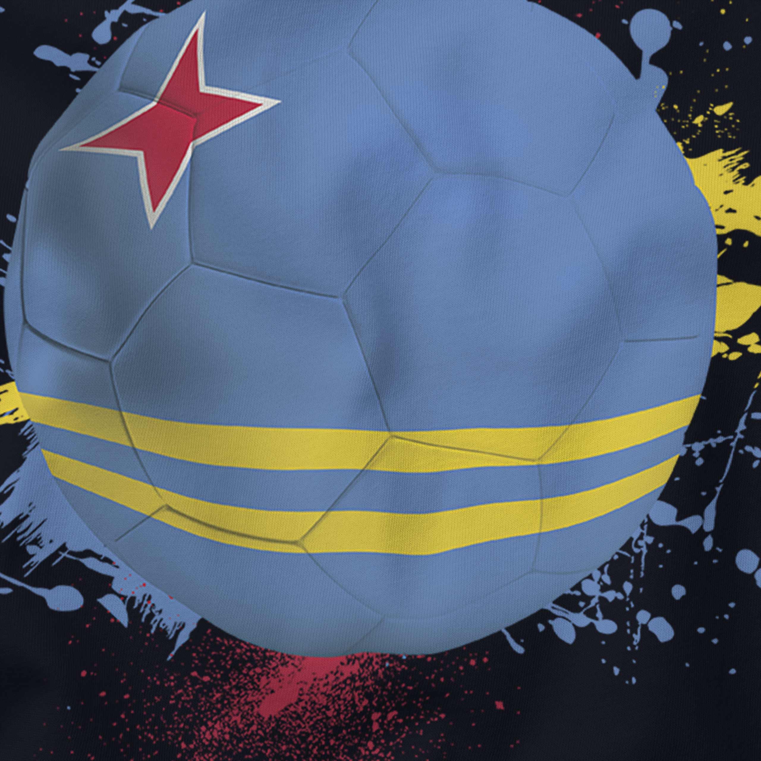Aruba Football Hommes T-Shirt Cadeau Coupe Du Monde Sport - Picture 19 of 21