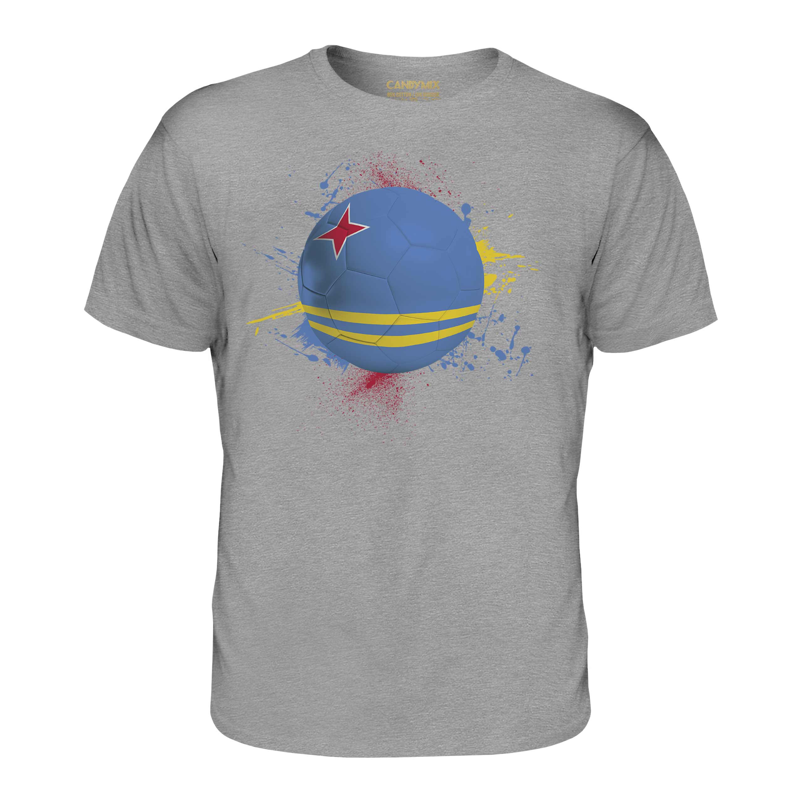 Aruba Football Hommes T-Shirt Cadeau Coupe Du Monde Sport - Picture 13 of 21