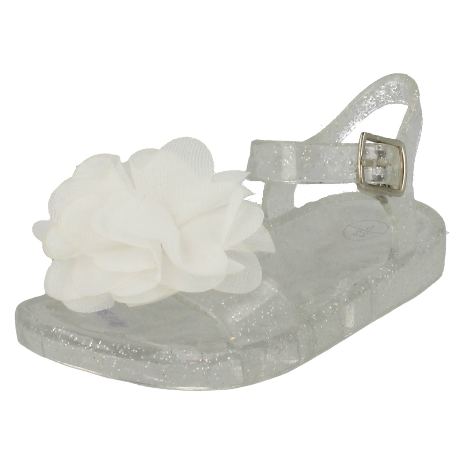 Ragazze Piatto Gelatina Fiore Bordo Mulo