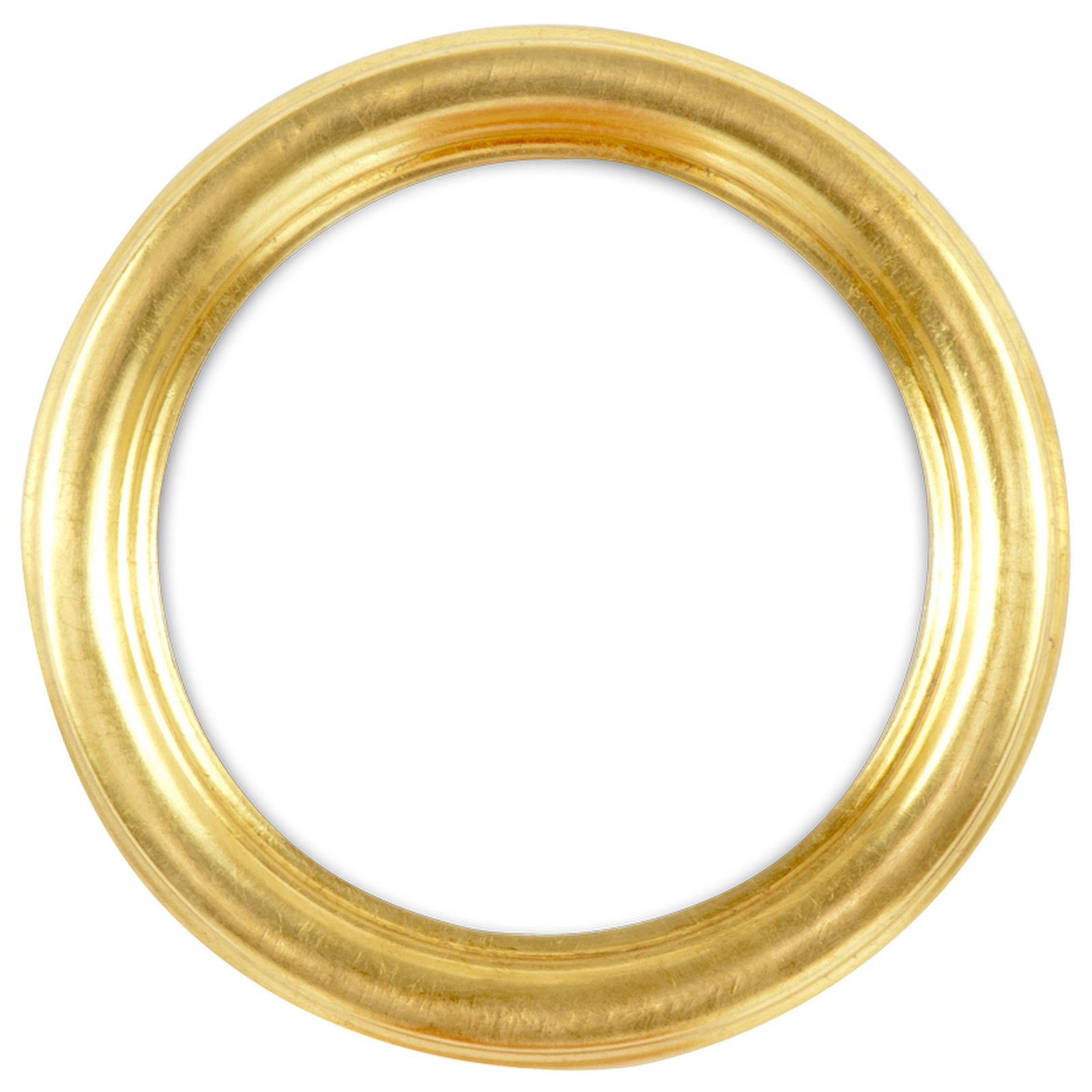 Round Frame, Solid Wood, with Glass And Back Panel, 8 X 8 CM up To 30 X