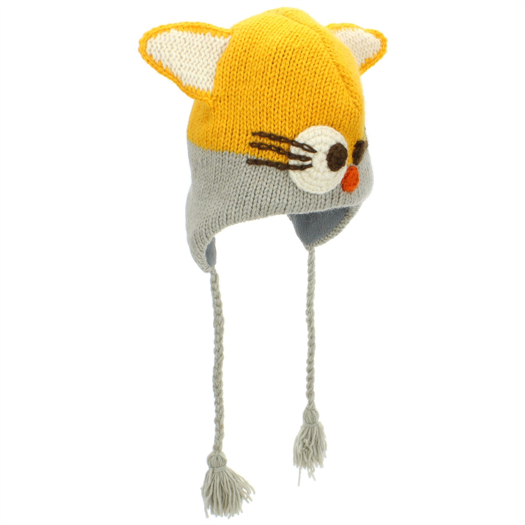 fleece monkey cap