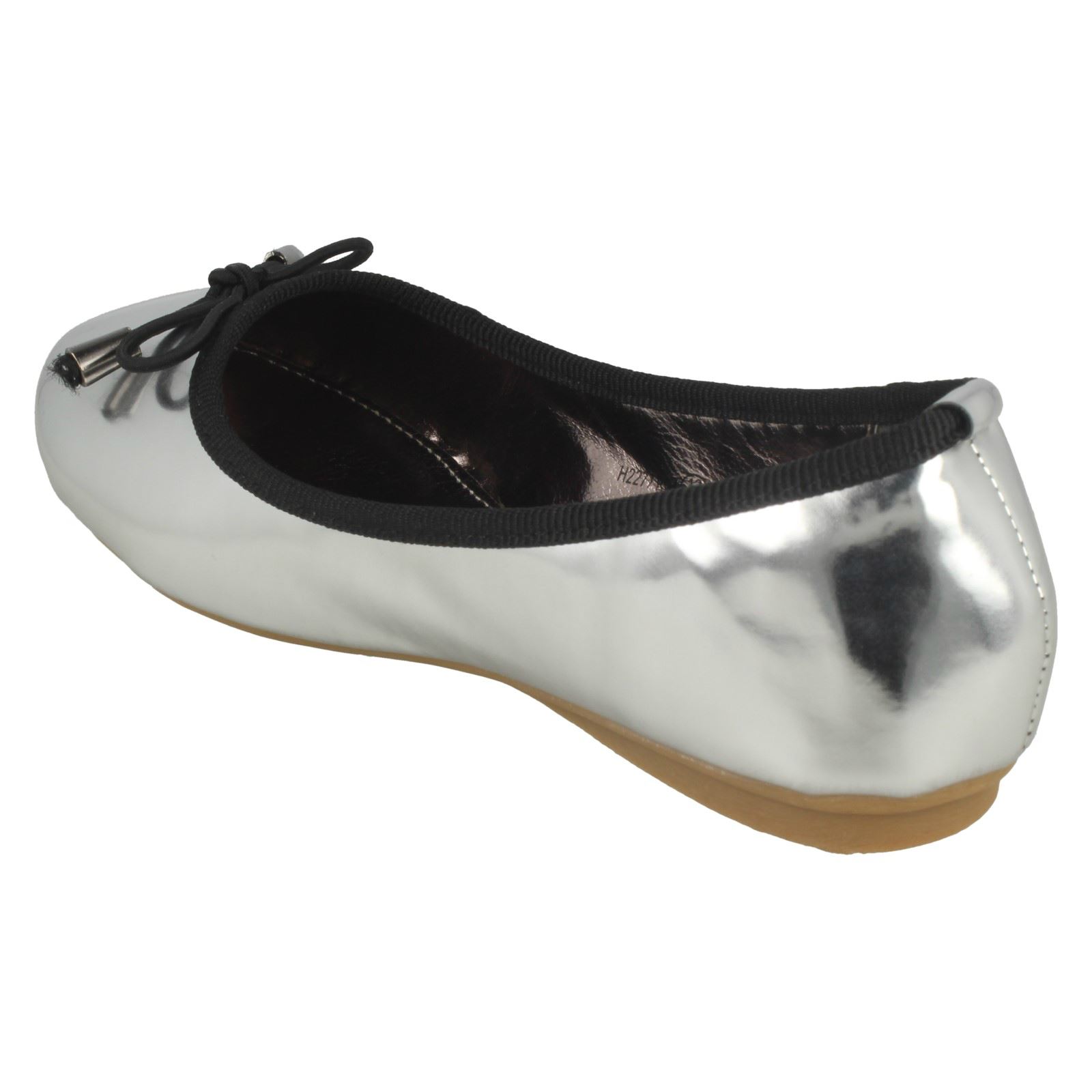 Mädchen Spot On Flache Ballerinas