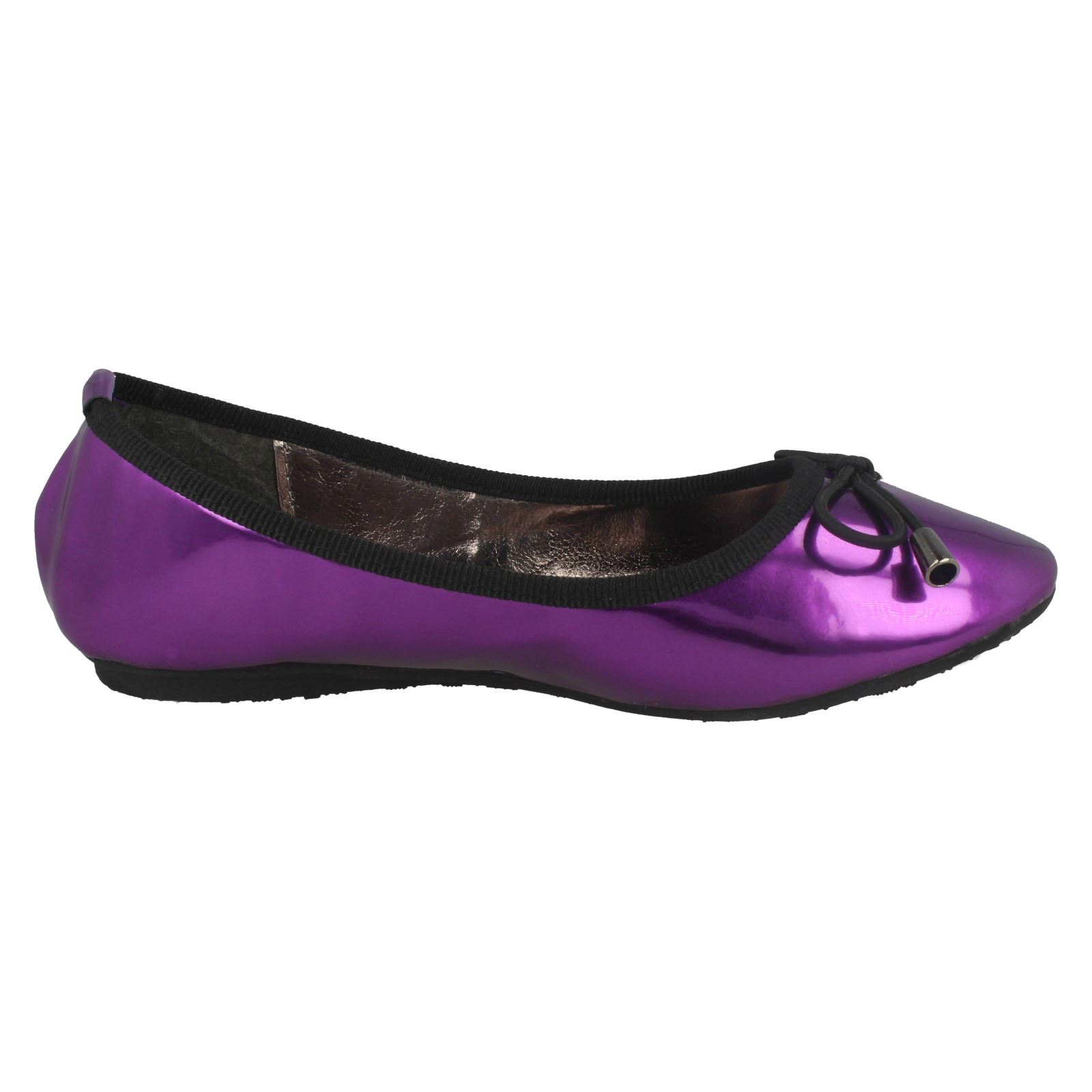 Mädchen Spot On Flache Ballerinas