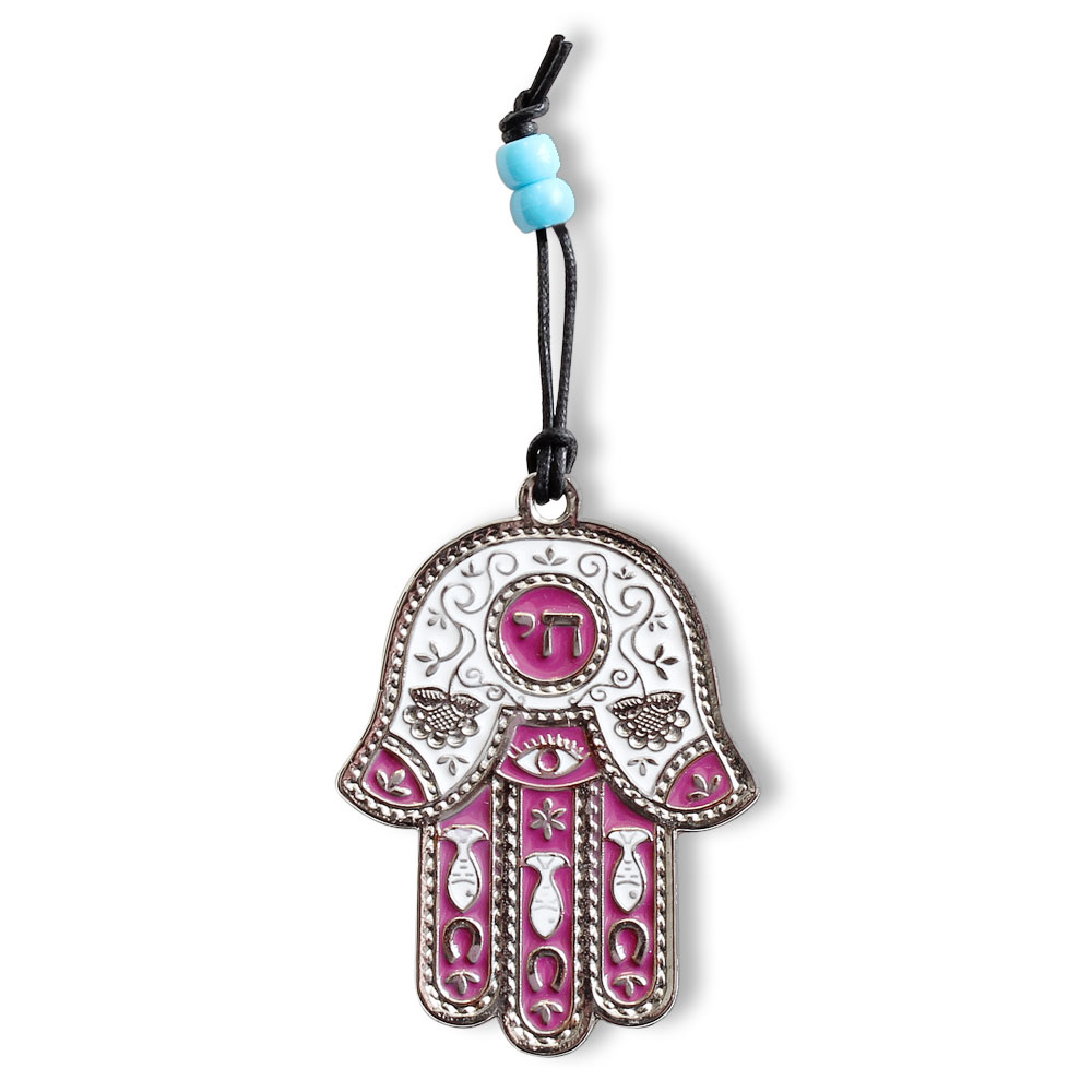 Ebreo Chai Buona Fortuna Casa Decorazione Muro Hamsa - Piccolo - Made IN Israele