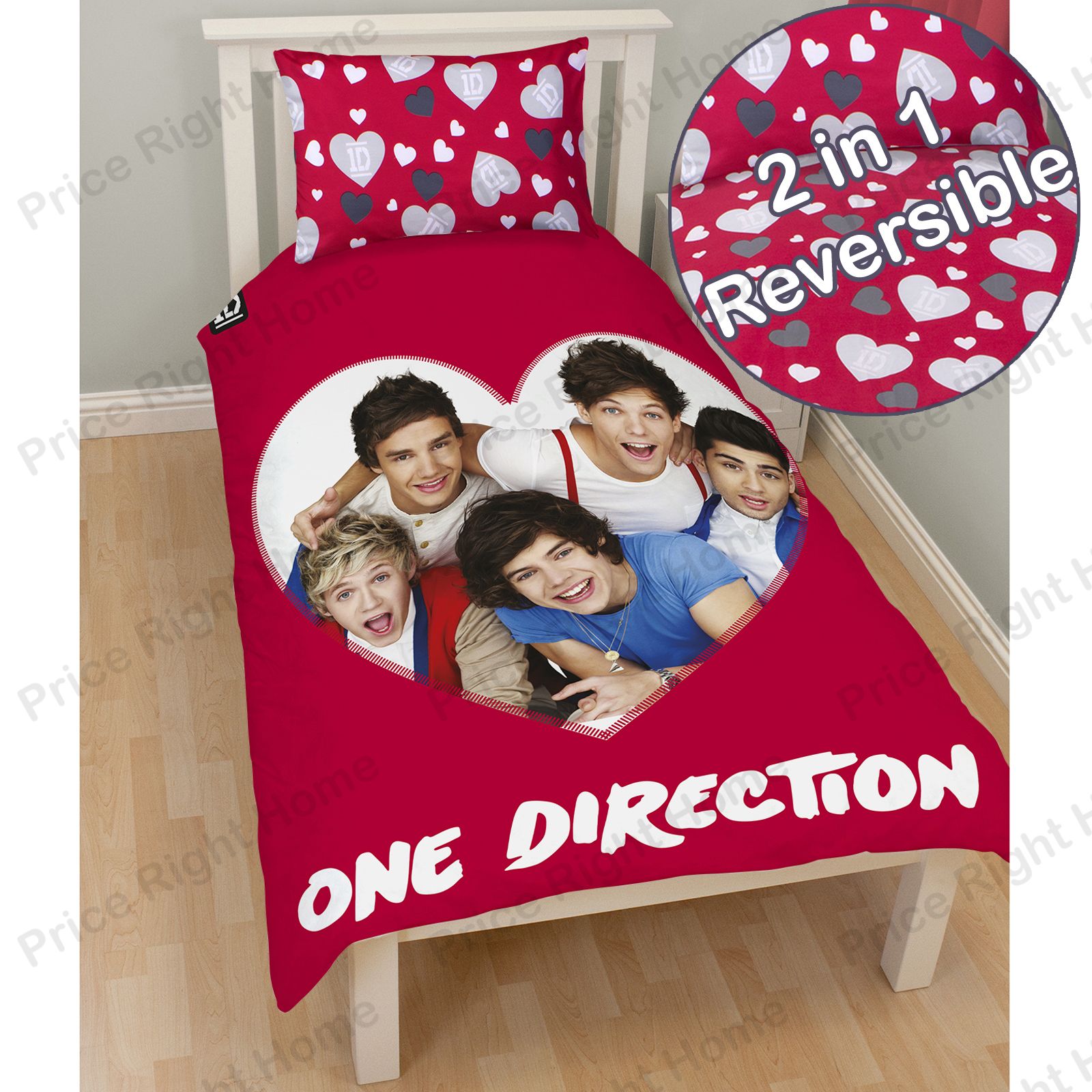 Singolo Copripiumino Set Biancheria da Letto Bambini Ragazzi Ragazze