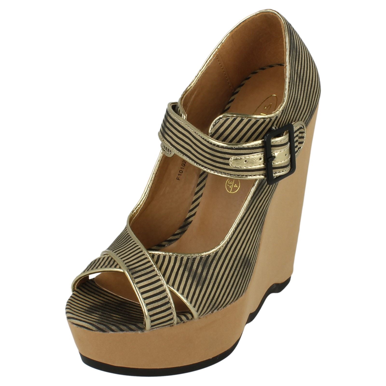 Plateau Sandali con Punta Aperta donna alto