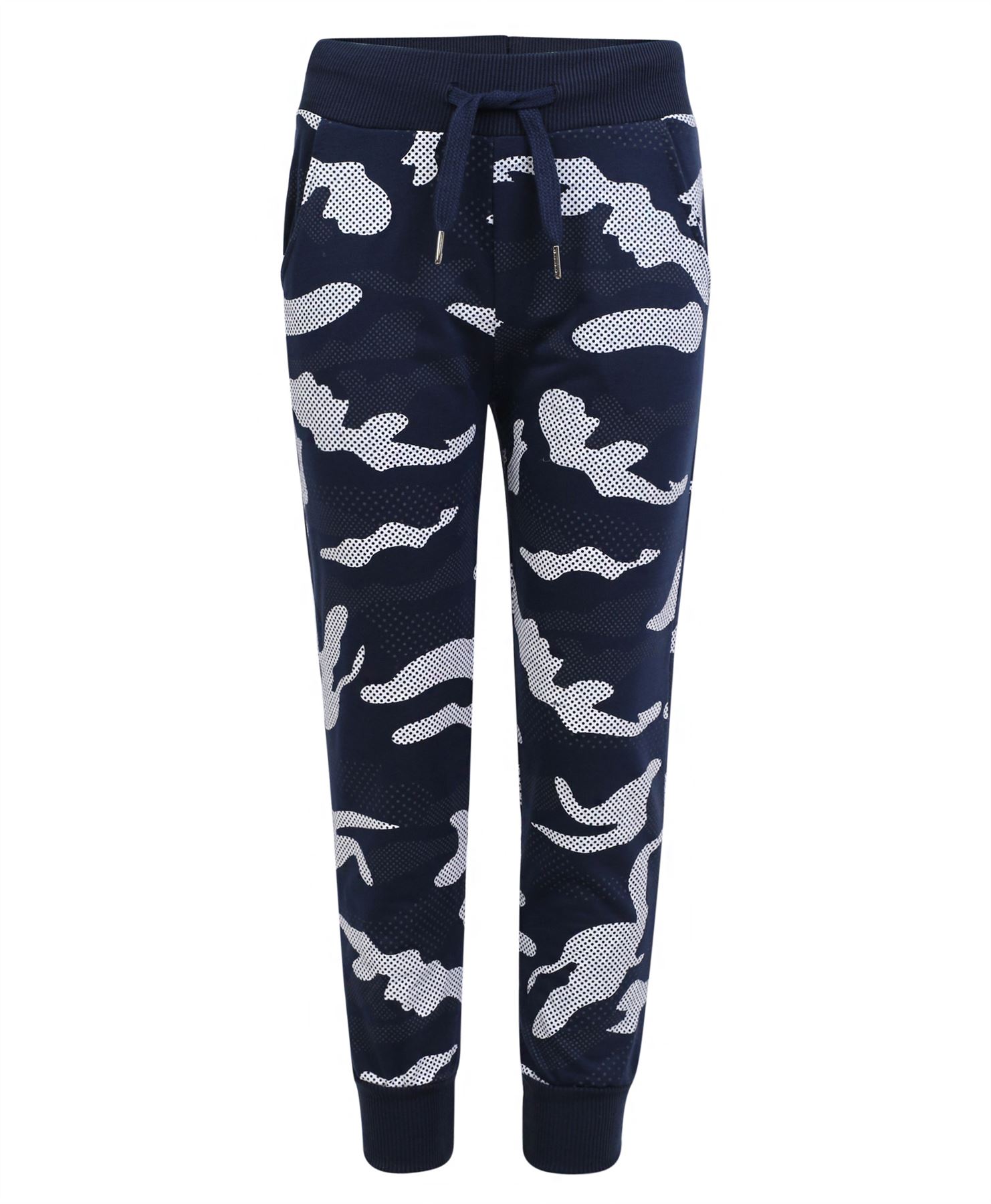 Bambini Mimetico Pois Stampa Pantaloni Tuta Ragazzi 3-14 da corsa