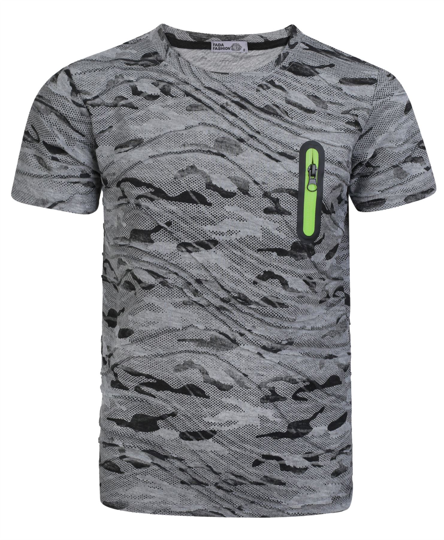 Bambini Mimetico Pois Stampa T-Shirt Militare Soldato Top 3-14