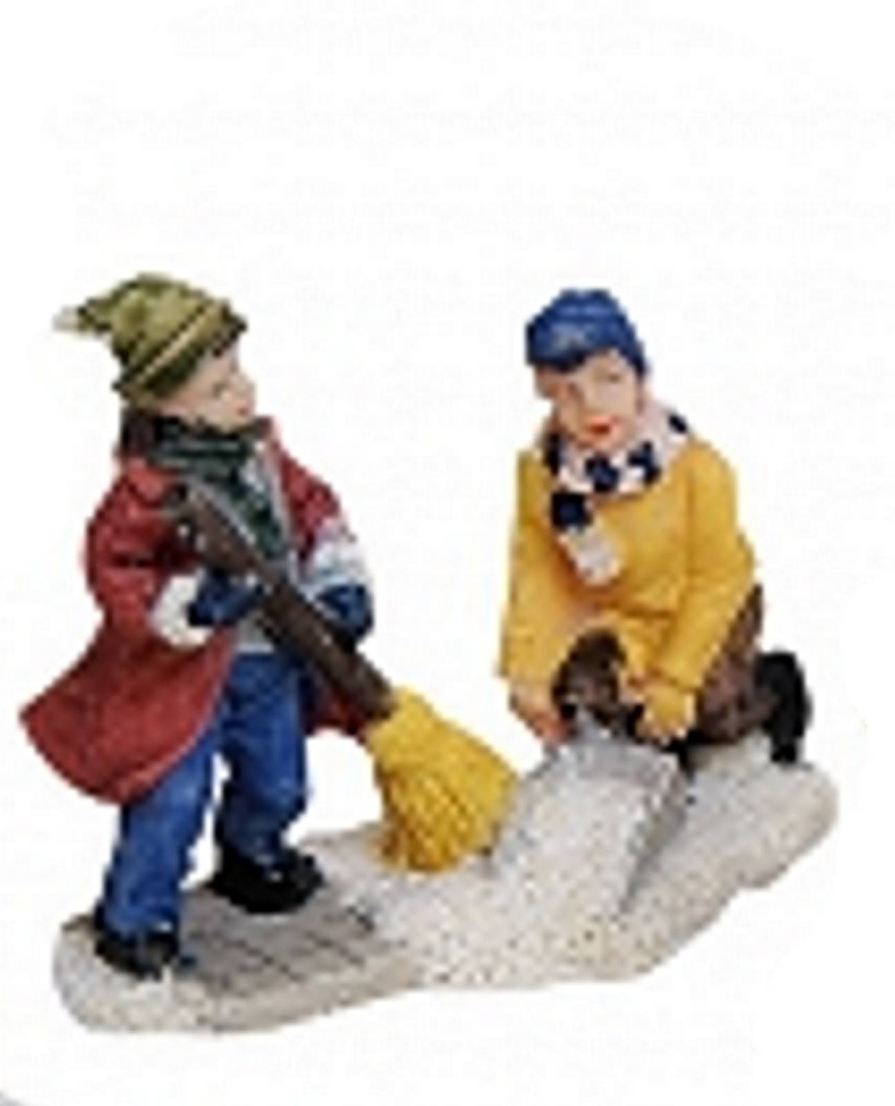 Lichthaus Wurm Accessories Christmas Miniature Winter Scene Person Couples 5-7cm - Picture 3 of 7