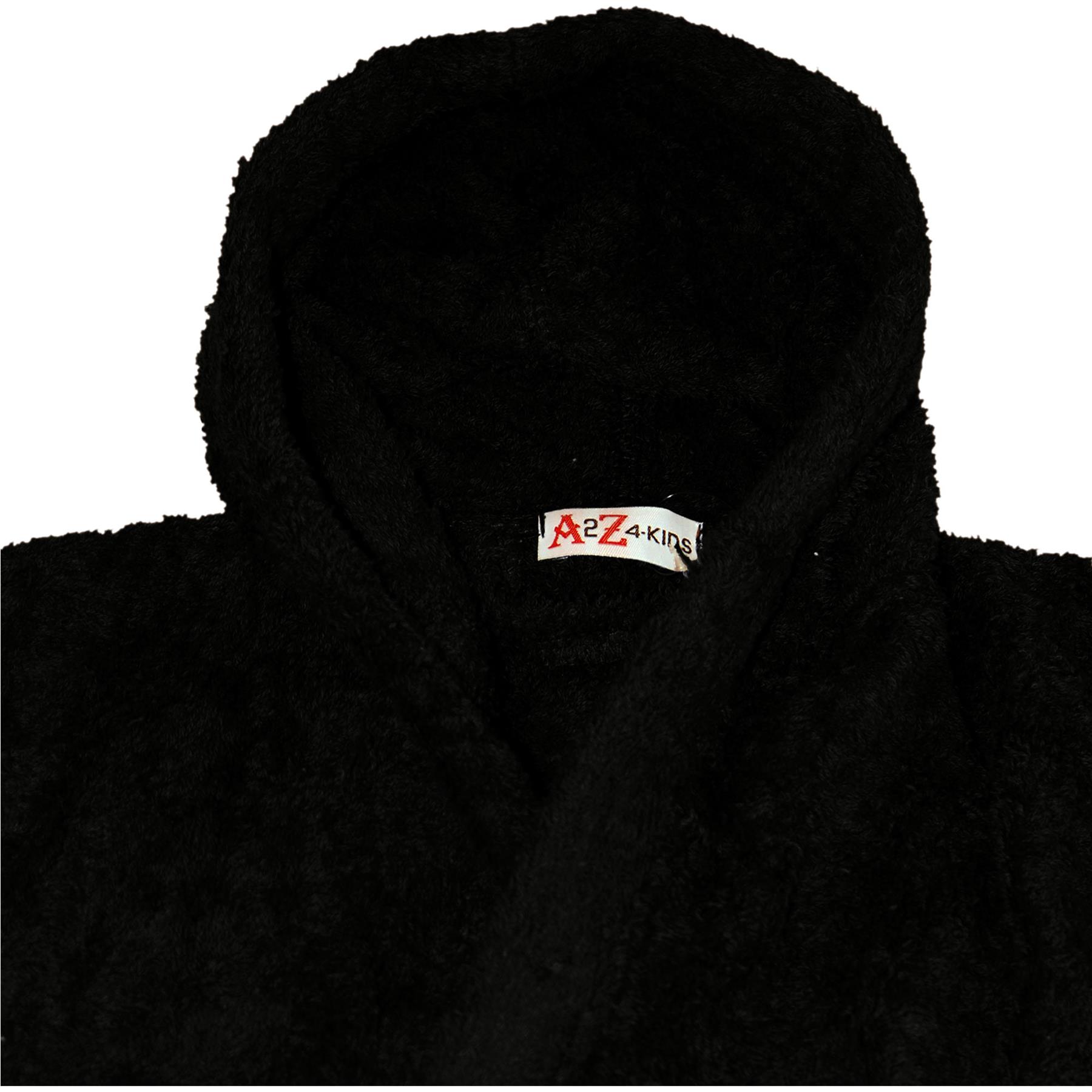 Bambini Ragazzi Ragazze 100/% Cotone Soft Stone Con Cappuccio Accappatoio Vestaglia di lusso 2-13