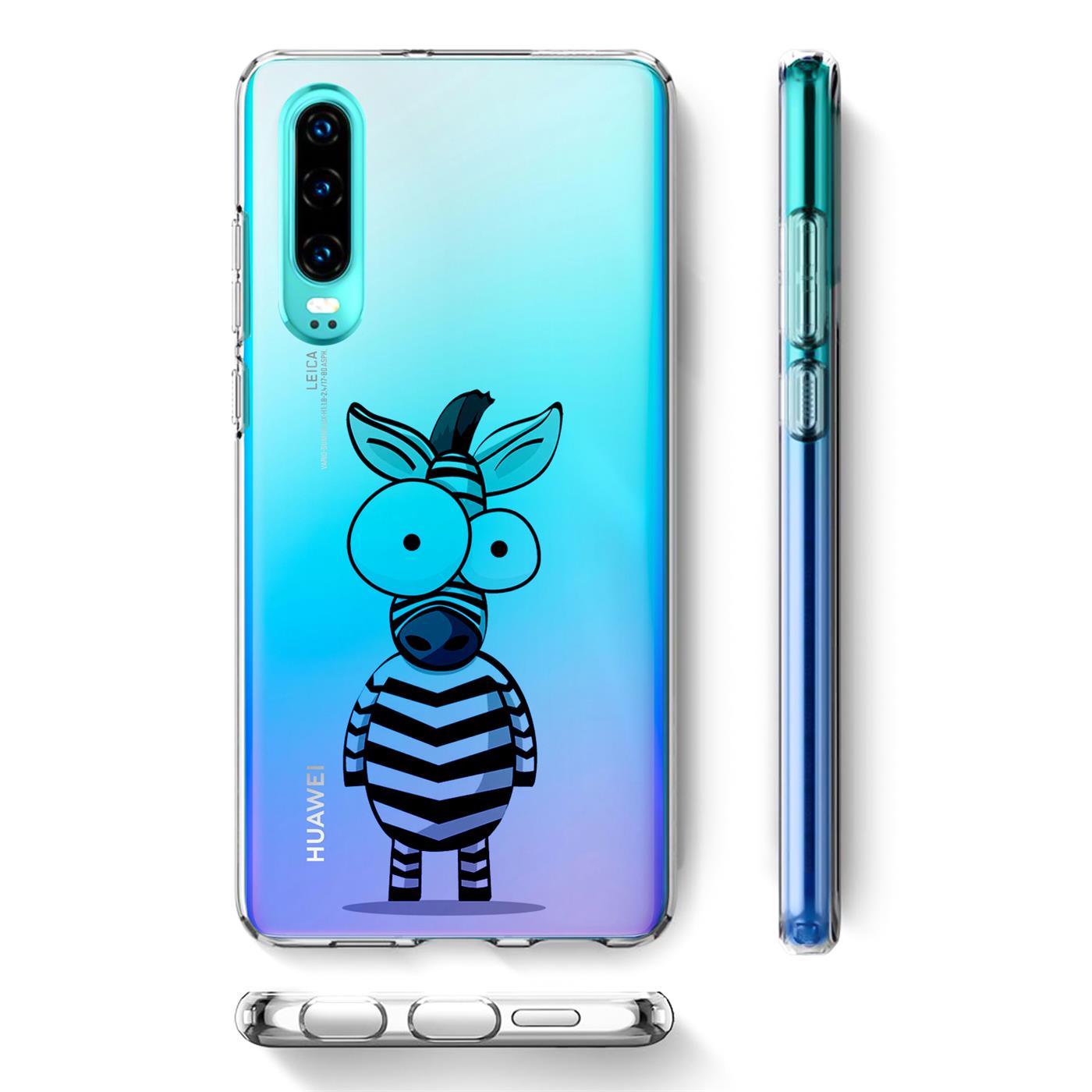 Design Book móvil funda estuche protección svh-Flower para Huawei p30 Pro