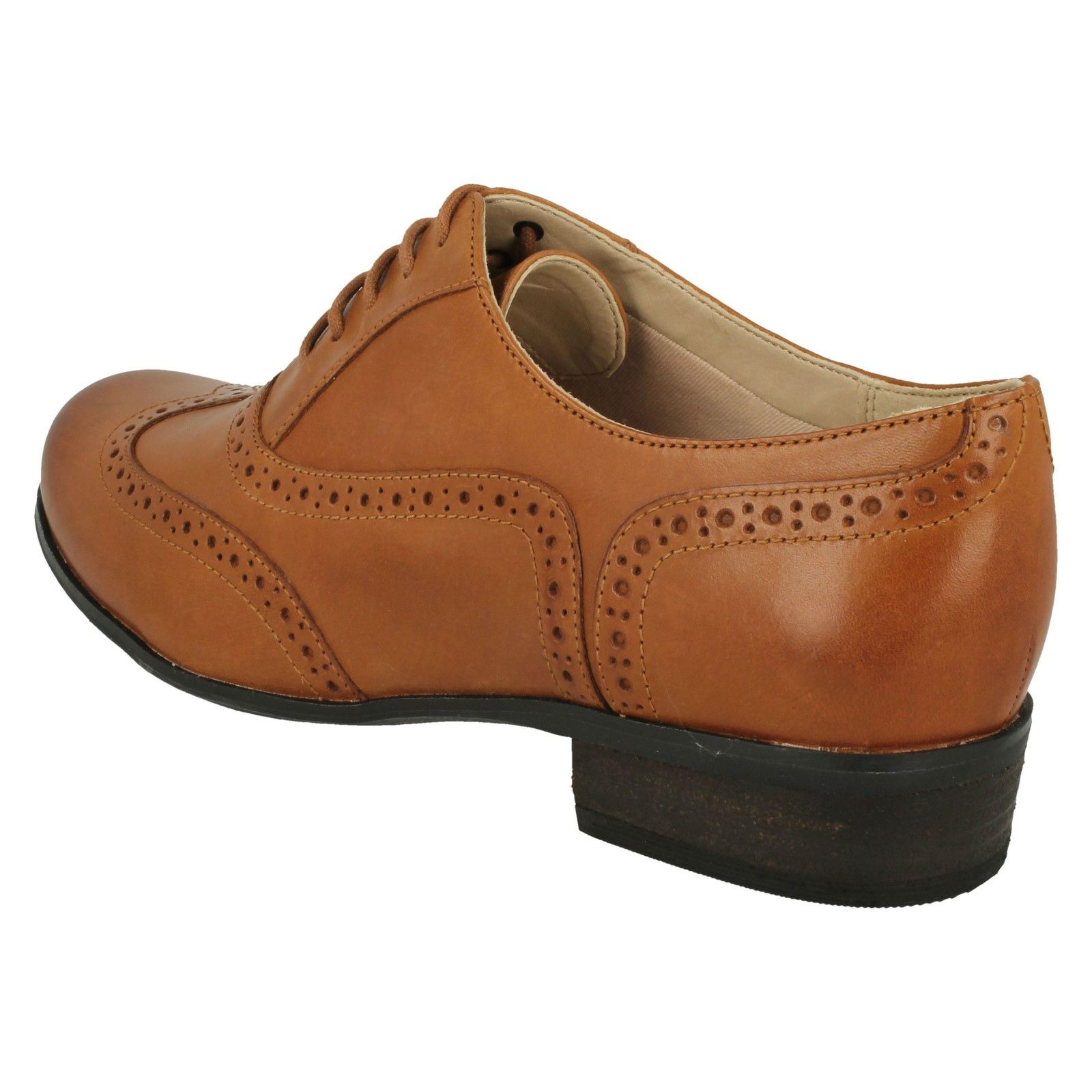 Ladies Clarks Brogue Shoes 'Hamble Oak 