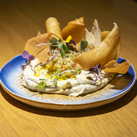 Hummus de berenjena