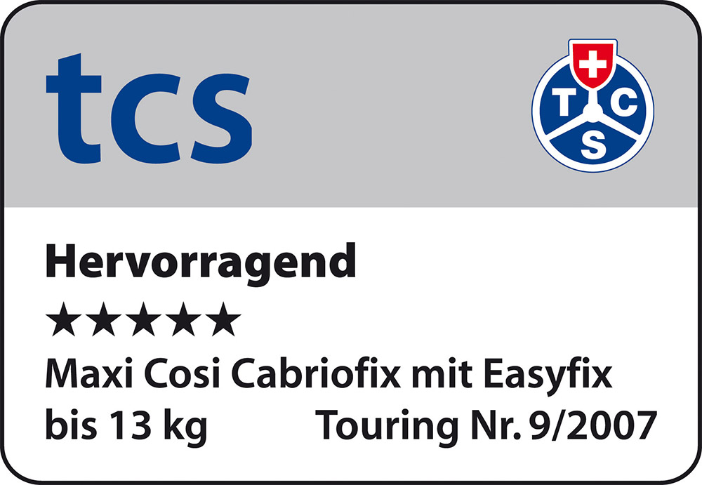 MAXI-COSI Cabriofix tcs Hervorragend