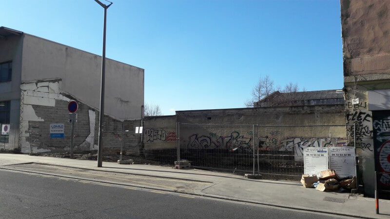 Photo apr&egrave;s d&eacute;molition