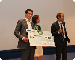 Solaire 2G remporte le 1er prix du Jury d’une valeur de 100 000€ !