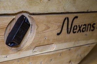 Zoom device sur touret Nexans