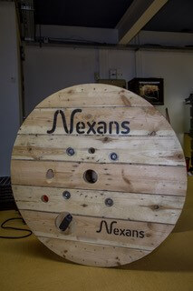 Device sur touret NEXANS