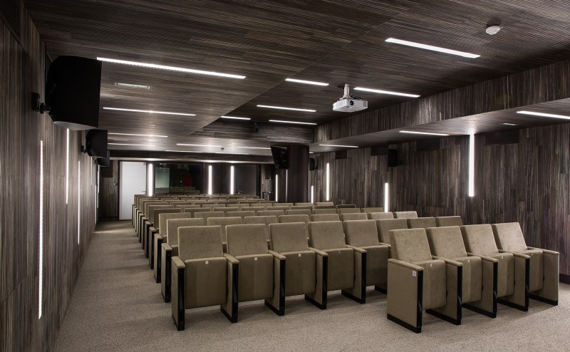Auditorium Crédit Agricole - Paris - Panneaux acoustiques