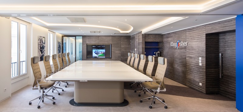 Bureaux Kingfisher - Paris - Panneaux agencement & Portes