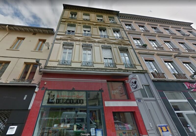 Vue Grande rue de Vaise