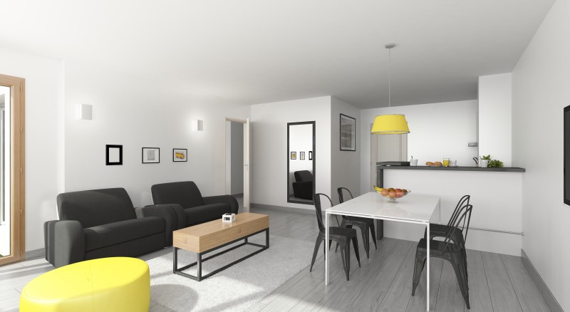 Maisons Salon/Cuisine