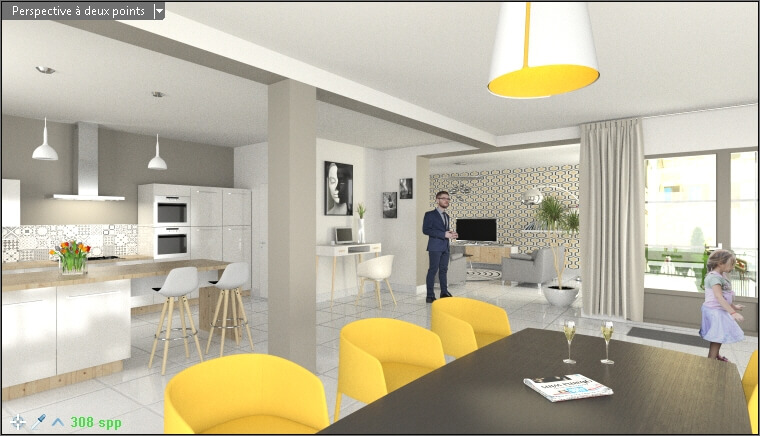 Perspective - Intérieur