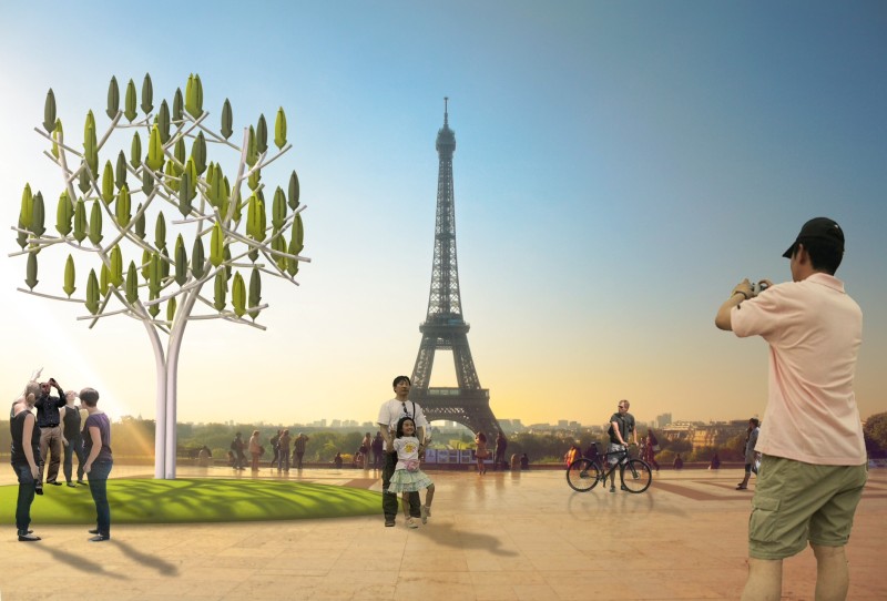 Paris accueille l'Arbre à vent en février 2015