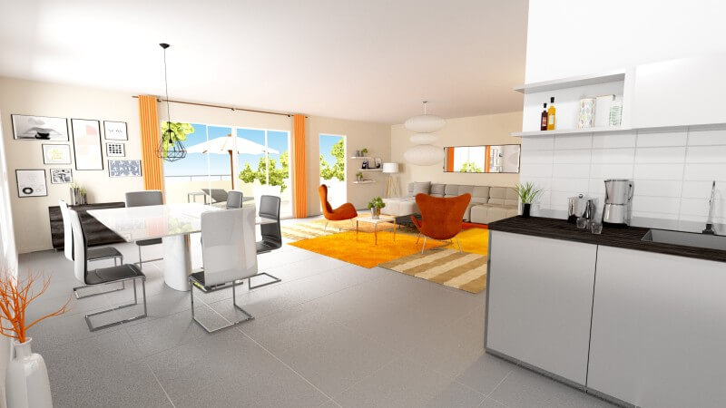 Perspective - Int&eacute;rieur