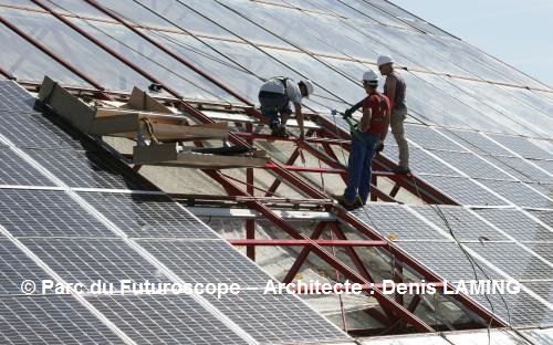 Futuroscope - phase travaux pour SERGIES