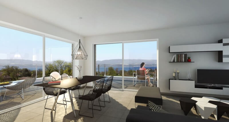 Perspective - Terrasse