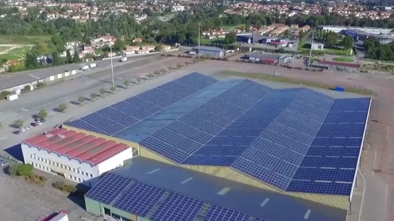 March&eacute; de Parthenay pour SEOLIS - vue a&eacute;rienne
